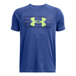 Boys' UA Tech™ Wordmark Logo Short Sleeve 
