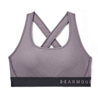 Women's Armour® Mid Crossback Heathered Sports Bra 