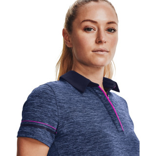 Women's UA Zinger Heathered Short Sleeve Polo 