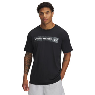 UA CAMO CHEST STRIPE SS