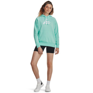 UA RIVAL FLEECE GRAPHIC HDY 