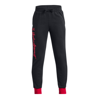Boys' UA Rival Fleece Script Joggers