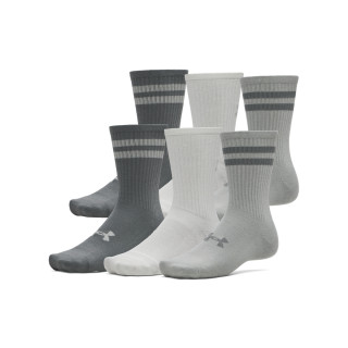UA ESSENTIAL 6PK CREW 