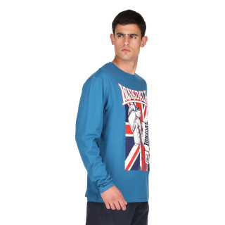 F21 FLAG LONG T-SHIRT