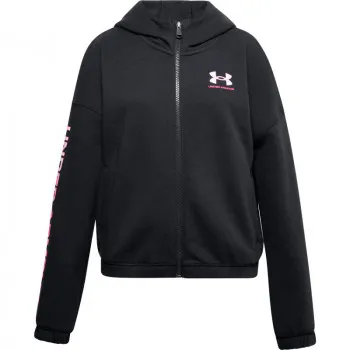 Girls' UA Rival Fleece Full-Zip Hoodie 