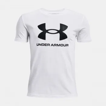 Boy' UA Sportstyle Logo Short Sleeve 