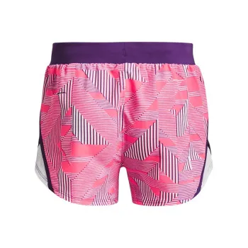 Girls' UA Fly-By Printed Shorts 