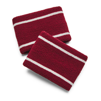 Unisex UA Striped Performance Terry 2-Pack Wristbands 