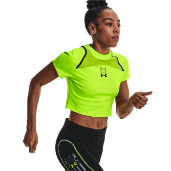 Women's UA Run Anywhere Crop Short Sleeve 