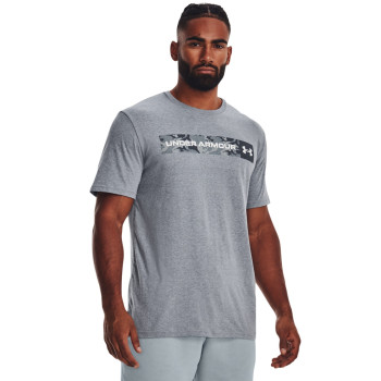 Men's UA Camo Chest Stripe Short Sleeve 