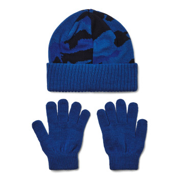 Boys' UA Beanie/Glove Combo 