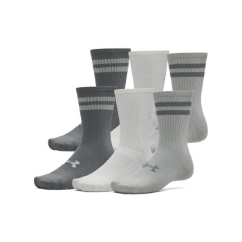 UA ESSENTIAL 6PK CREW 