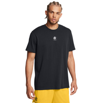 CURRY HVYWEIGHT LOGO TEE 