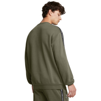 UA ICON FLEECE CREW TAPING 