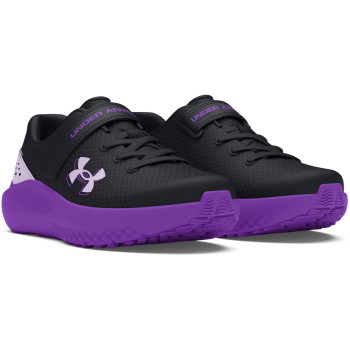 Girls' Pre-School UA Surge 4 AC Running Shoes 
