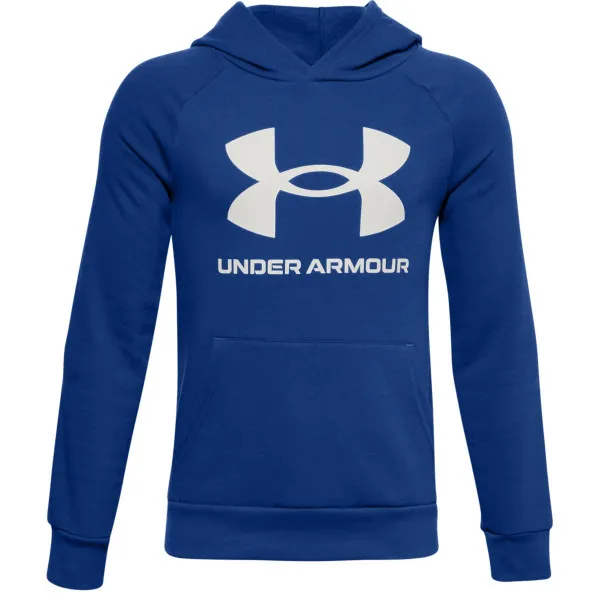 Boys' UA Rival Fleece Big Logo Hoodie