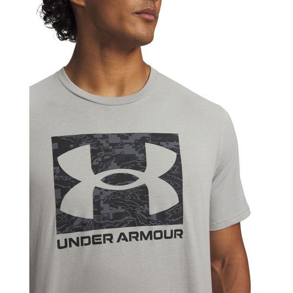 UA ABC CAMO BOXED LOGO SS 