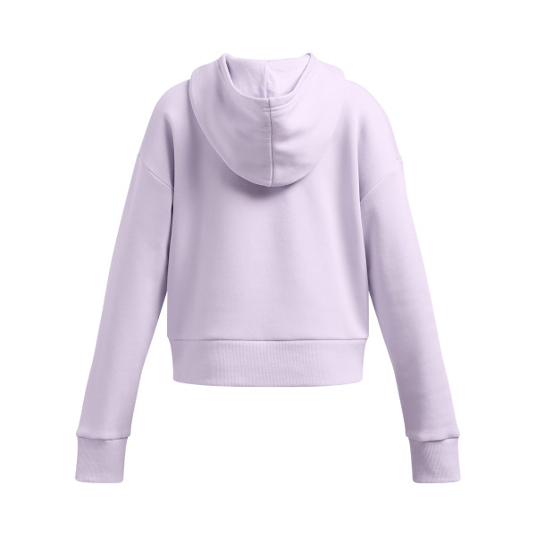 UA RIVAL FLEECE CROP HOODIE 