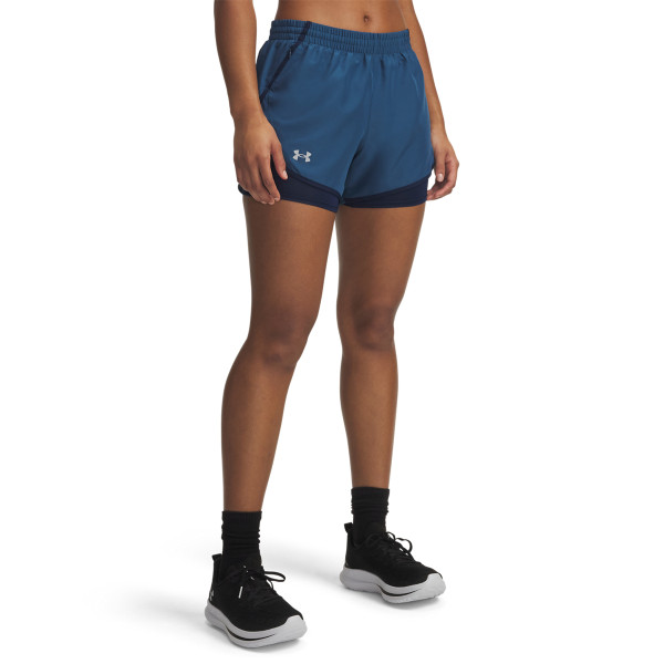 UA FLY BY 2-IN-1 SHORTS 