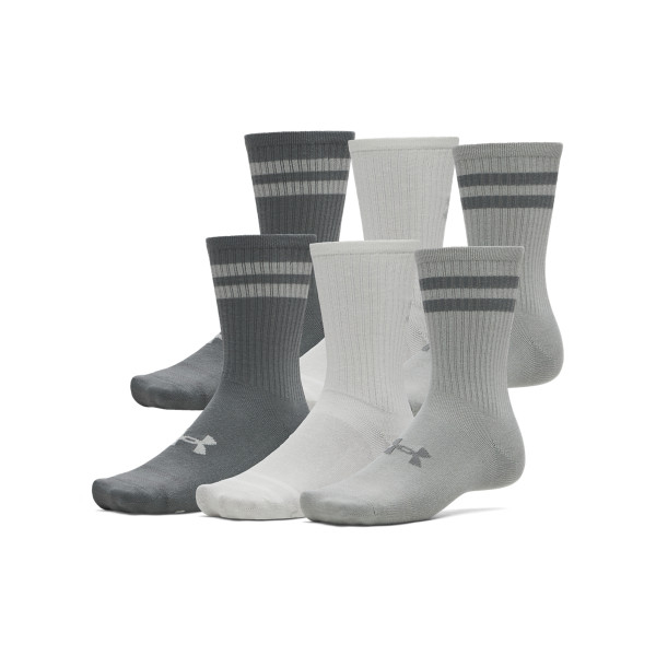 UA ESSENTIAL 6PK CREW 
