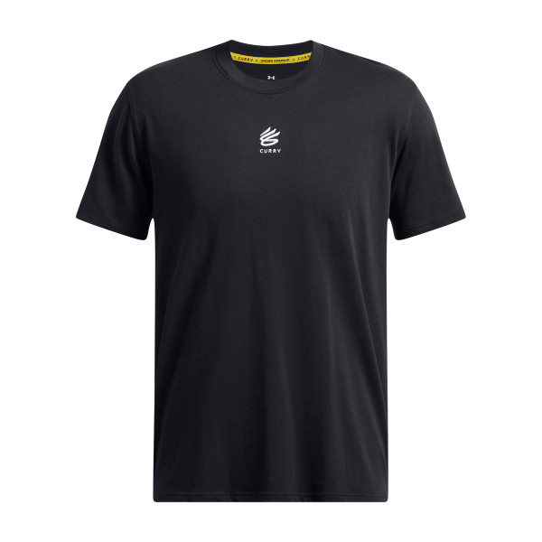 CURRY HVYWEIGHT LOGO TEE 
