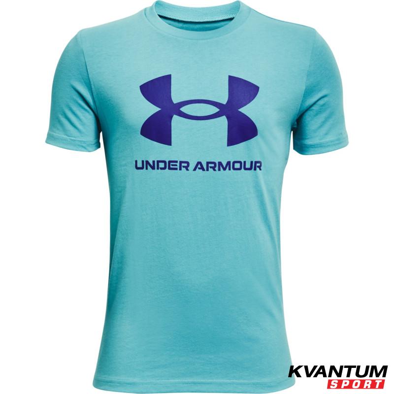 Boy' UA Sportstyle Logo Short Sleeve 