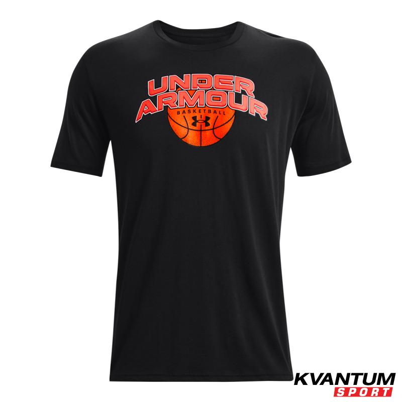 Men's UA Basketball Branded Wordmark Short Sleeve 