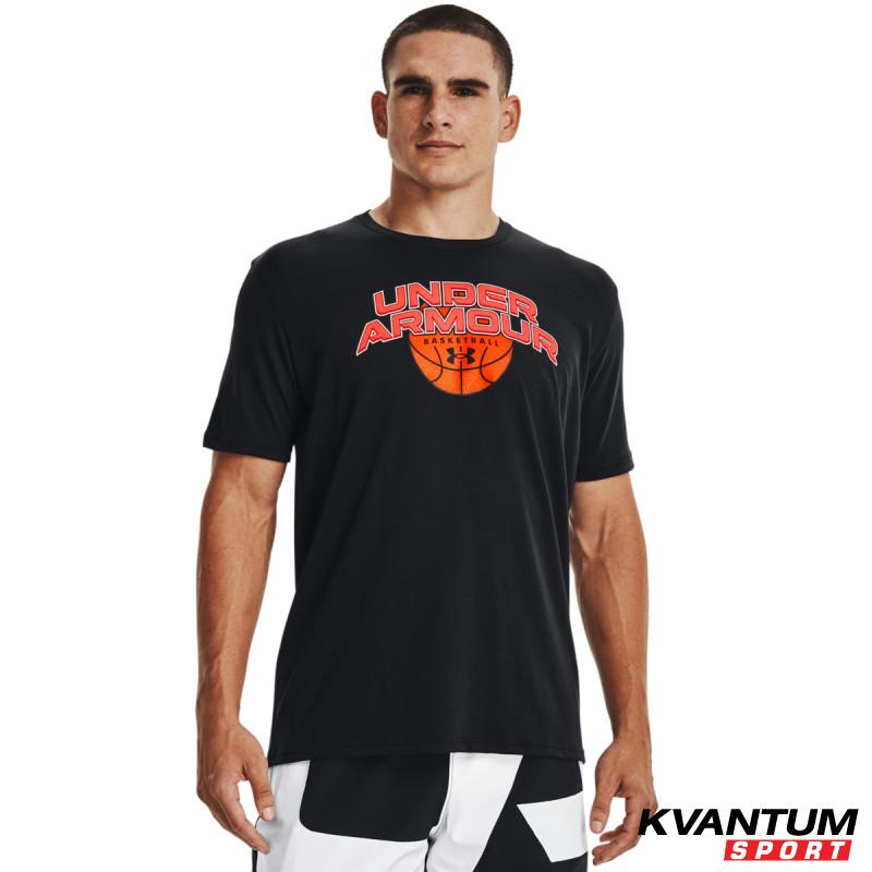 Men's UA Basketball Branded Wordmark Short Sleeve 