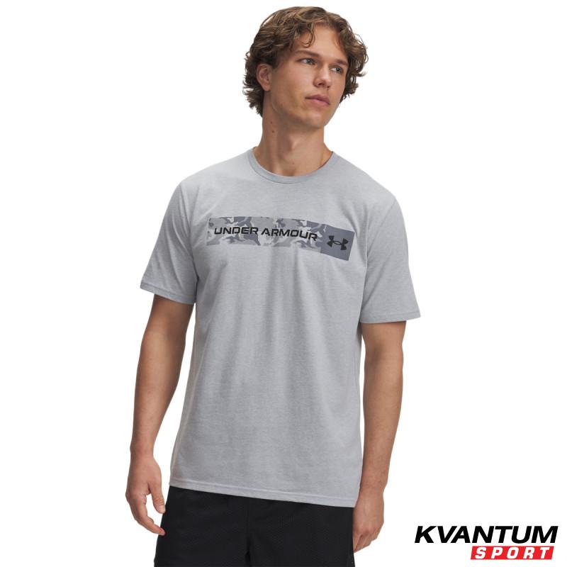 UA CAMO CHEST STRIPE SS 