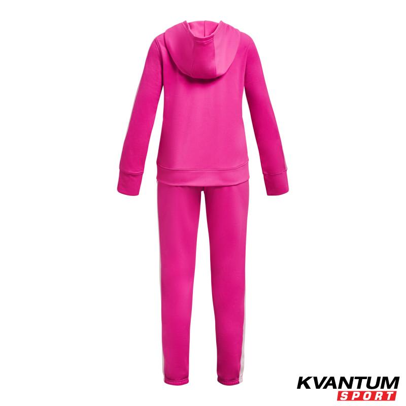 Girls' UA Knit Hooded Track Suit 