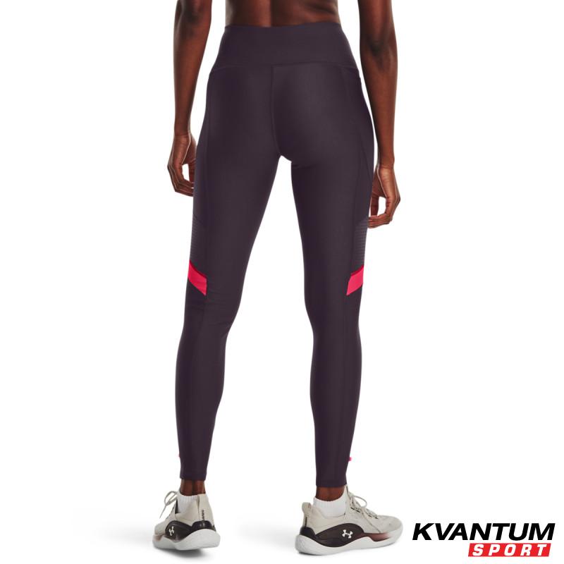 Women's HeatGear® No-Slip Waistband Mesh Panel Leggings