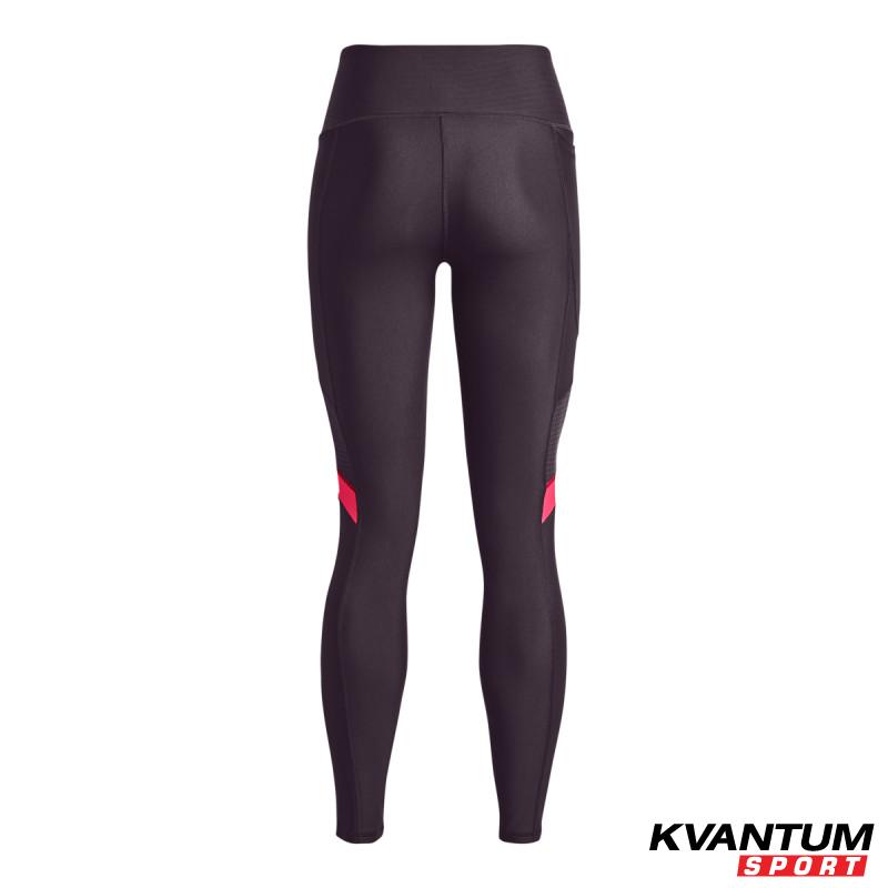 Women's HeatGear® No-Slip Waistband Mesh Panel Leggings