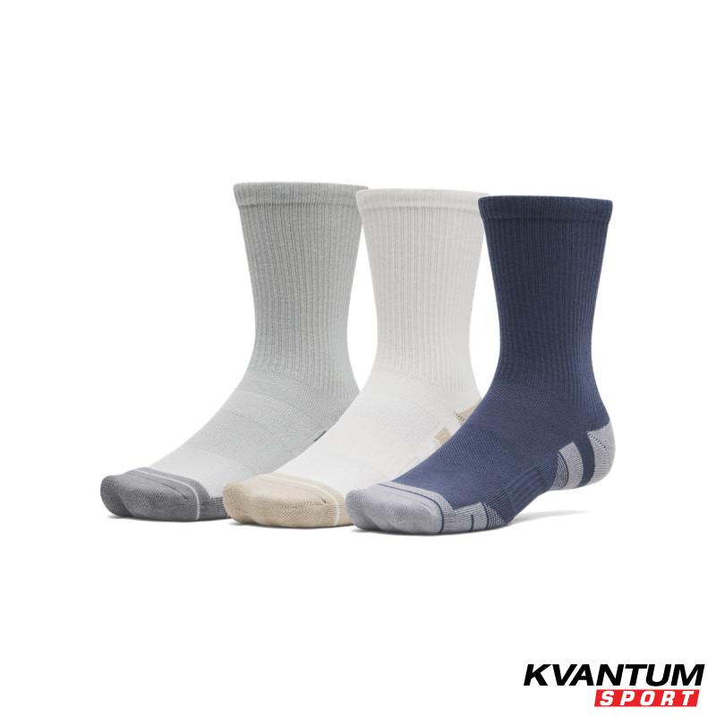 UA PERFORMANCE TECH 3PK CREW 
