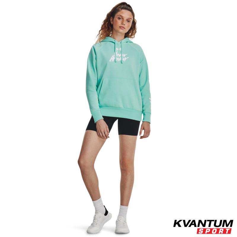 UA RIVAL FLEECE GRAPHIC HDY 