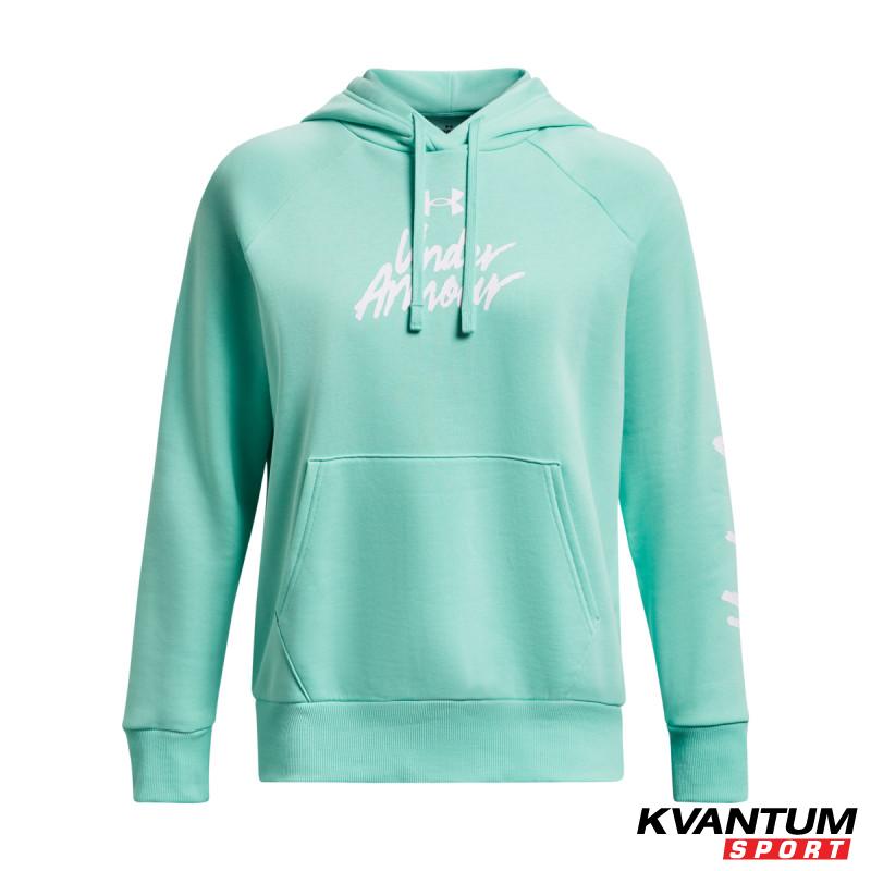 UA RIVAL FLEECE GRAPHIC HDY 