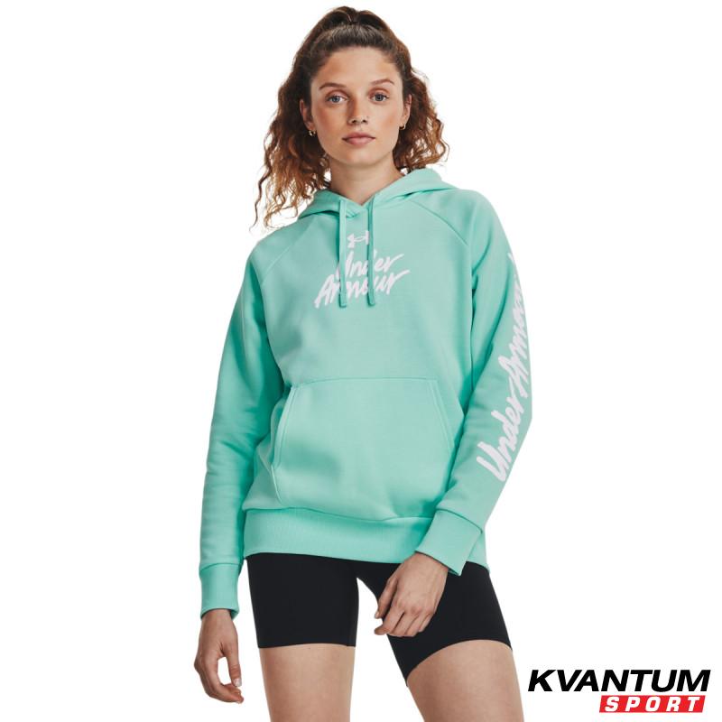 UA RIVAL FLEECE GRAPHIC HDY 