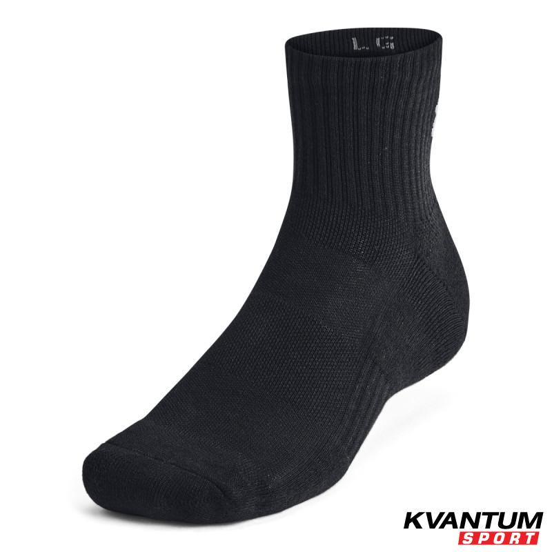 UNISEX UA TC 3PK QTR 