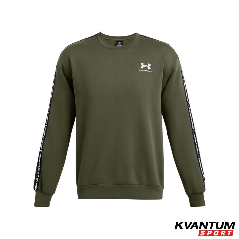 UA ICON FLEECE CREW TAPING 