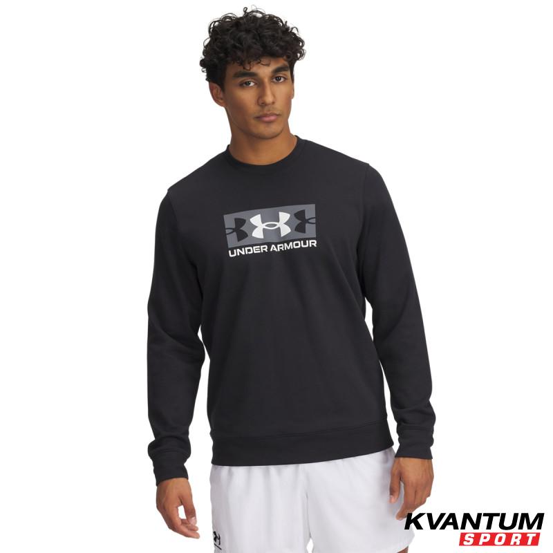 UA RIVAL TERRY LOGO CREW Q2