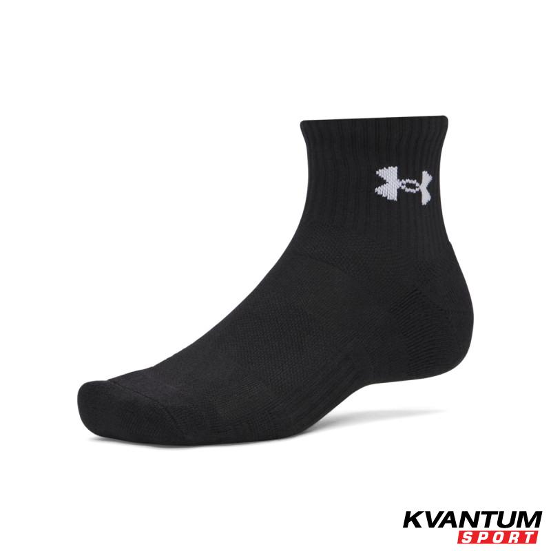 UA PERFORMANCE COTTON 3P QTR 
