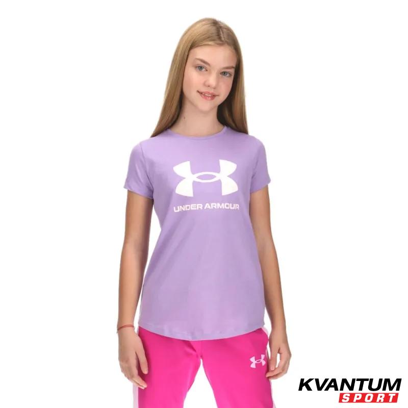 Girl's UA Live Sportstyle Graphic Short Sleeve 