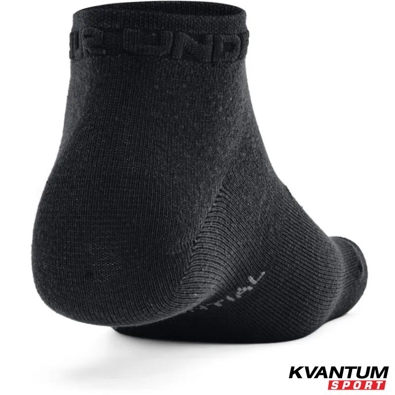 Unisex UA Essential Low Cut Socks 3-Pack